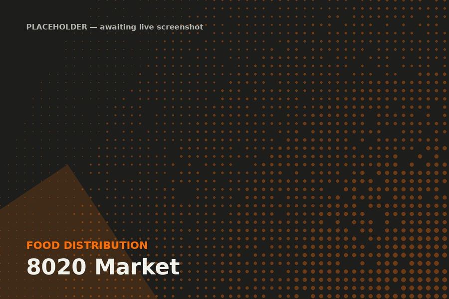 8020 Market site preview